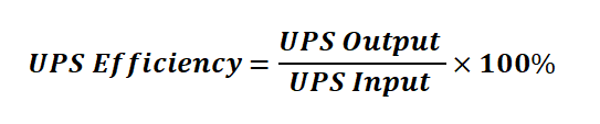 UPS Efficiency